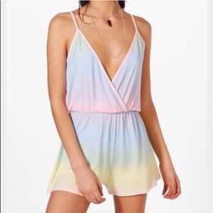 Tie dye Romper play suit NWT